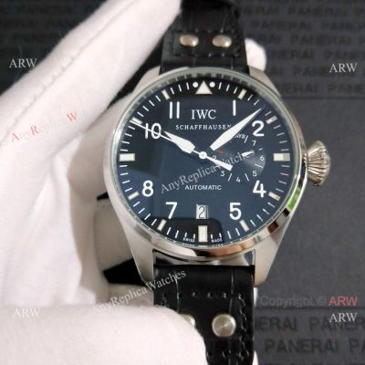 Copy IWC Big Pilot's Le Petit Prince Power Reserve Watch SS Case 47mm